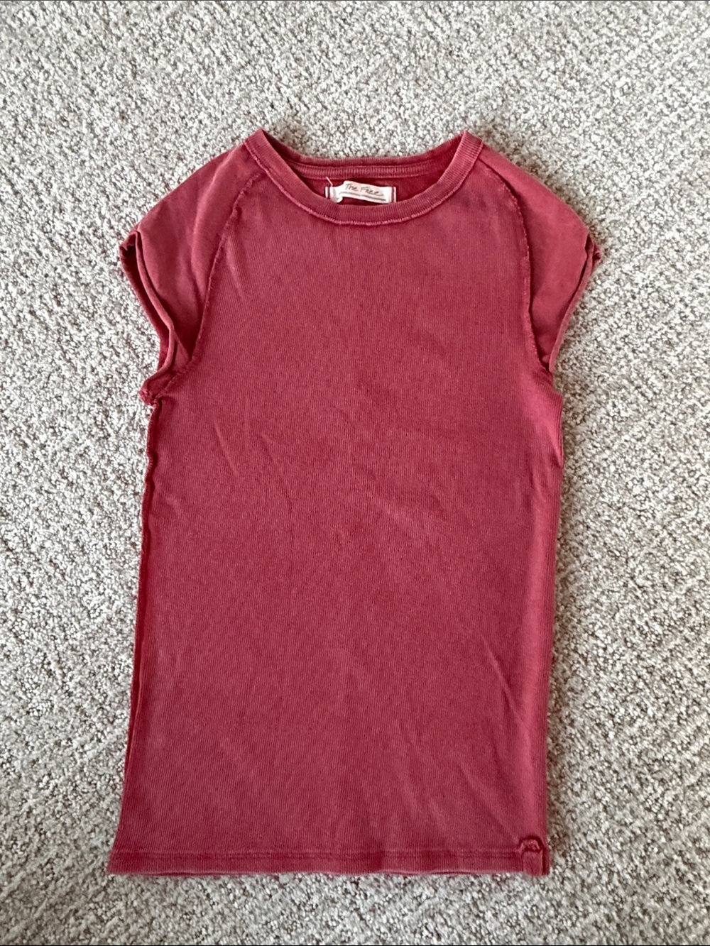 FP Movement Short Sleeve Tee in Deep Berry